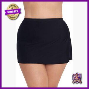 Plus Size High Waist Tummy Control Swim Brief Bathing Suit Bottom